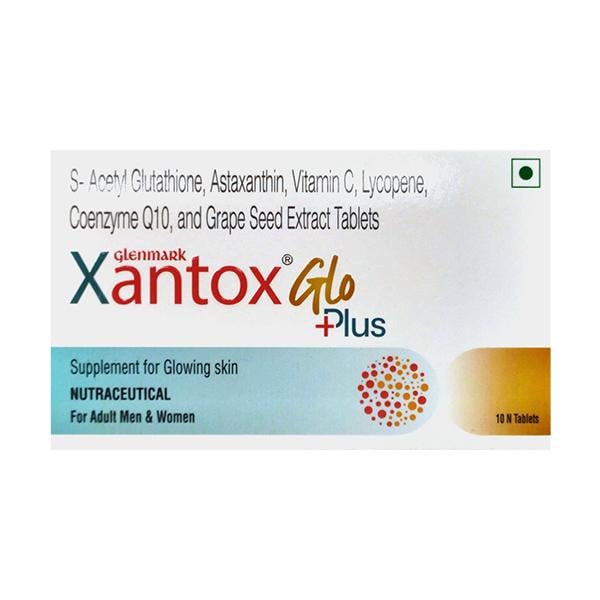 XANTOX GLO PLUS NUTRACEUTICAL Tablet 10's - Global Surgicals