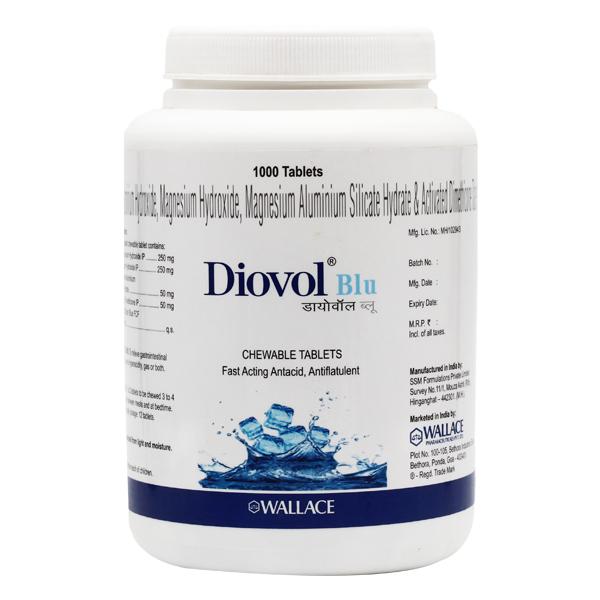 DIOVOL BLU Chewable Tablet 1000's
