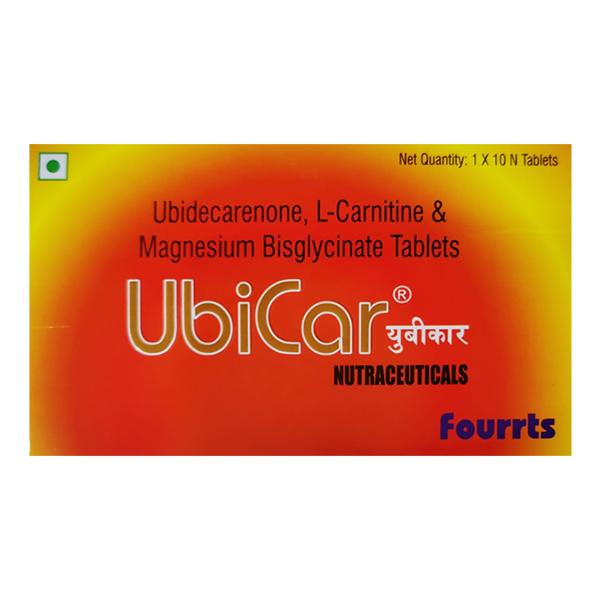 UBICAR NUTRACEUTICALS Tablet 10's