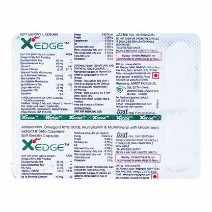Xedge Capsule 10'S - Global Surgicals