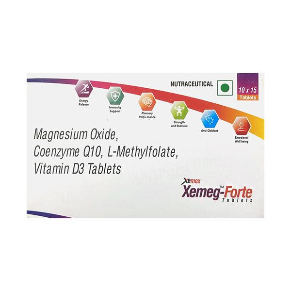 XEMEG FORTE Tablet 15's - Global Surgicals