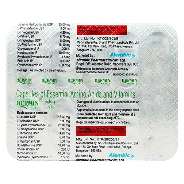 Hermin Forte Capsule 10'S