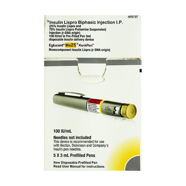 Eglucent Mix 25 Kwikpen 1X3ml