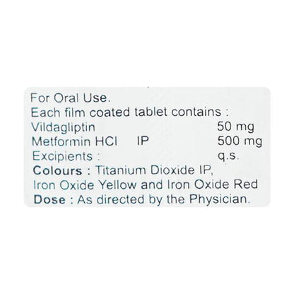 GLYDAY MET 500 Tablet 10's