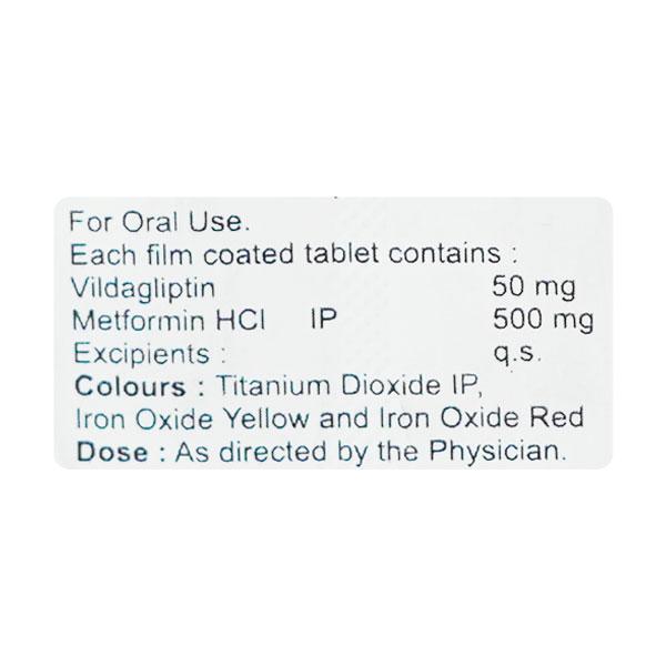 GLYDAY MET 500 Tablet 10's