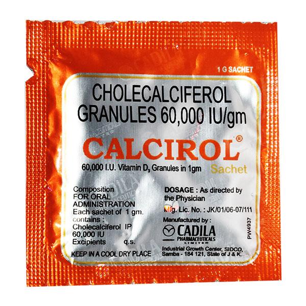 Calcirol 60000IU Granules 1gm
