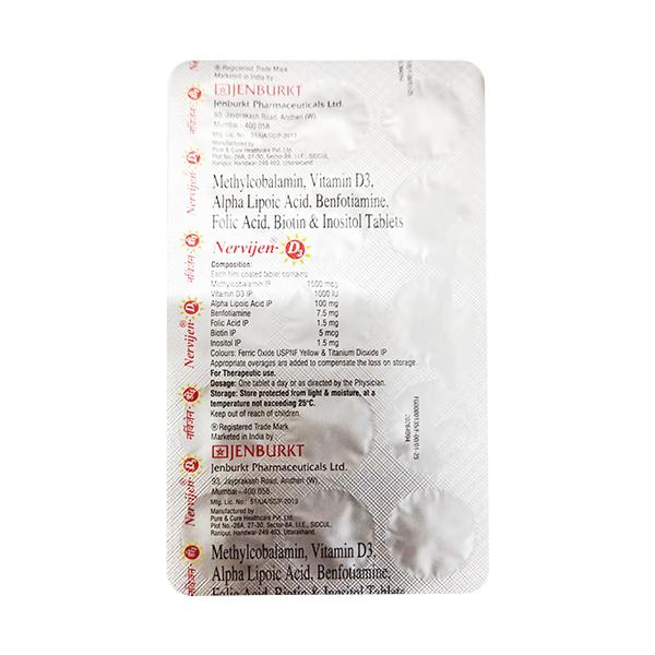 NERVIJEN D3 Tablet 15's