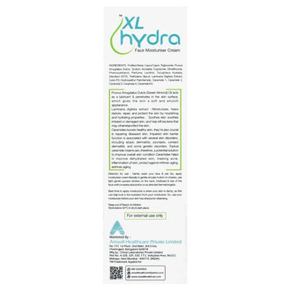 XL HYDRA FACE MOISTURISER Cream 50gm - Global Surgicals