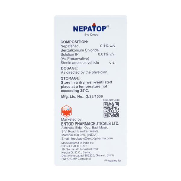 Nepatop Eye Drops 5ml