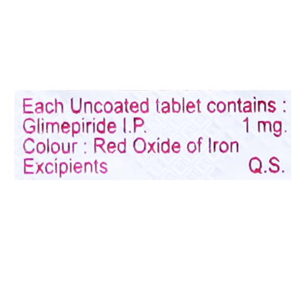 Glimison 1mg Tablet 10'S