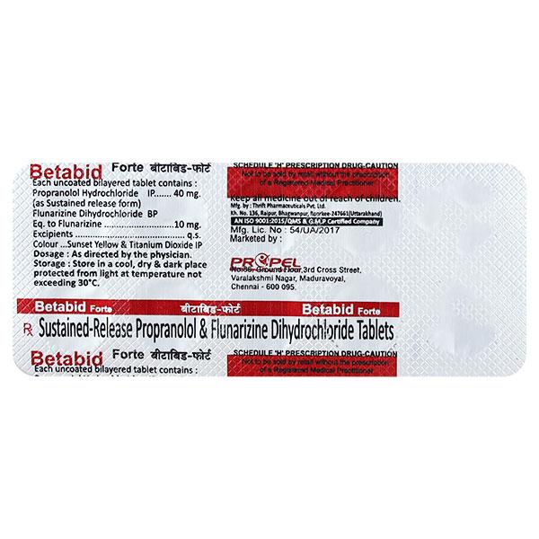 BETABID FORTE Tablet 10's