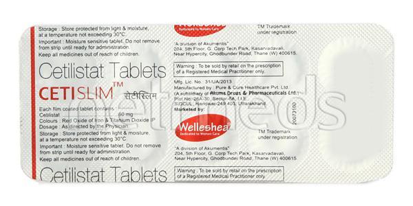 Cetislim Tablet 10'S