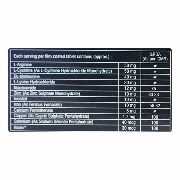 Hairbless Tablet 10'S