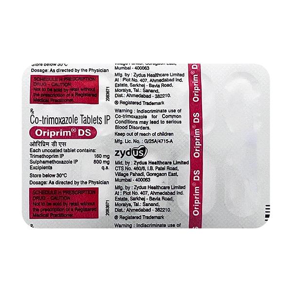 Oriprim DS Tablet 10'S