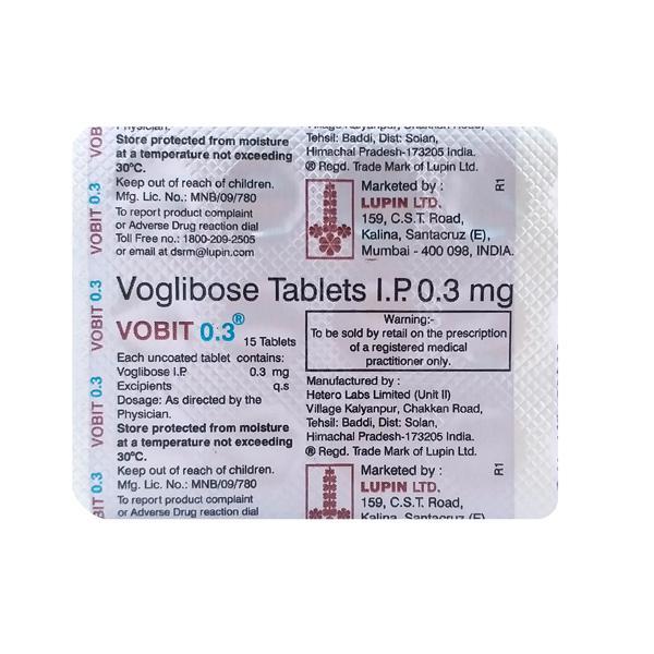 Vobit 0.3mg Tablet 15'S