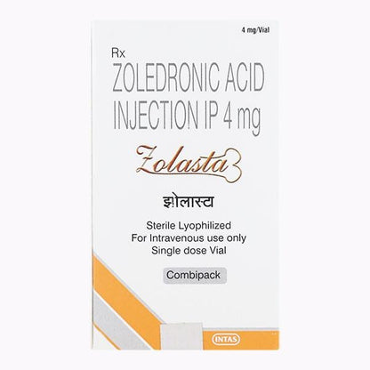 Zolasta 4mg Injection 1'S