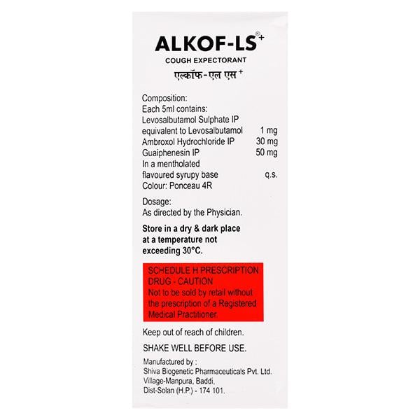 ALKOF LS + Cough Syrup 100ml