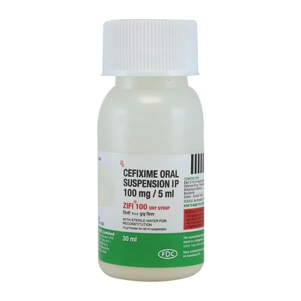 ZIFI 100mg DRY Syrup 30ml