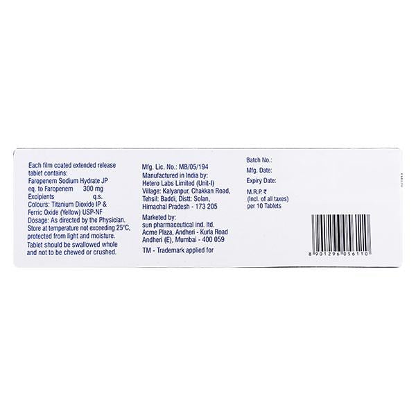 FARORIGHT ER 300 Tablet 10's
