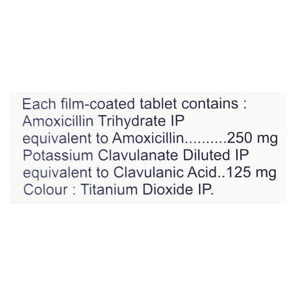 Clavam 375mg Tablet 10'S