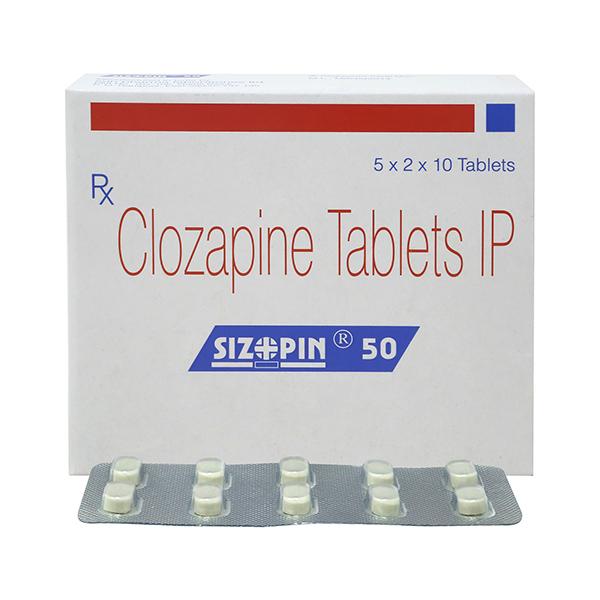 Sizopin 50mg Tablet 10'S