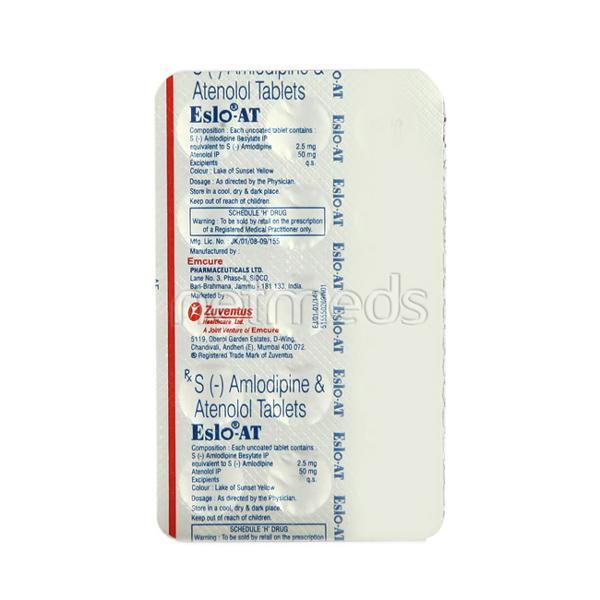 Eslo AT 2.5mg Tablet 15'S