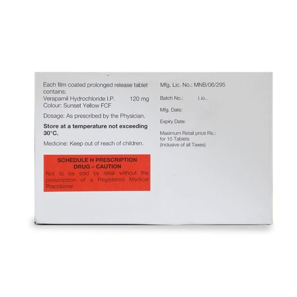 CALAPTIN 120 SR Tablet 15's