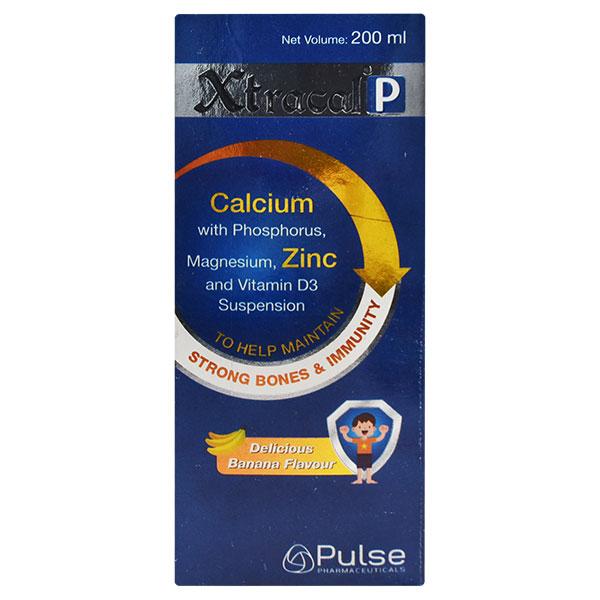 XTRACAL P DELICIOUS BANANA FLAVOUR Suspension 200ml - Global Surgicals
