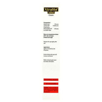 XTRALITE MILD Cream 20gm - Global Surgicals