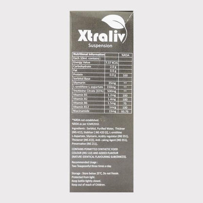 XTRALIV Sugar Free Delicious Flavour Suspension 200ml - Global Surgicals