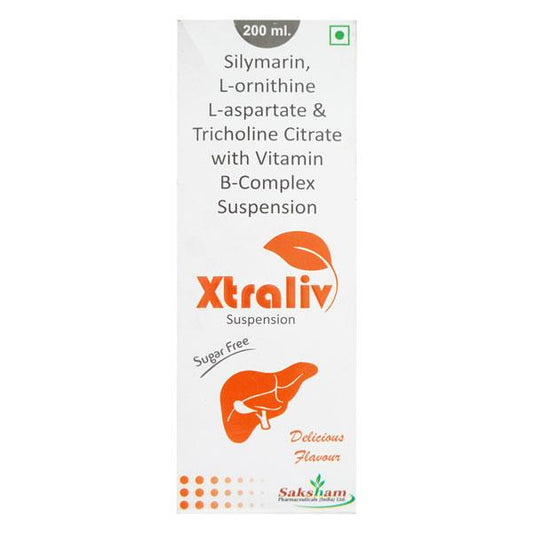 XTRALIV Sugar Free Delicious Flavour Suspension 200ml - Global Surgicals