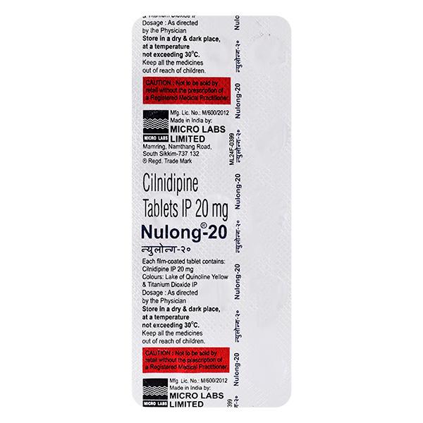 NULONG 20 Tablet 15's