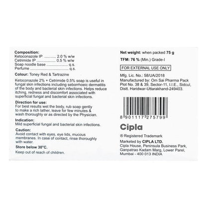 KETOCIP CT Soap 75gm
