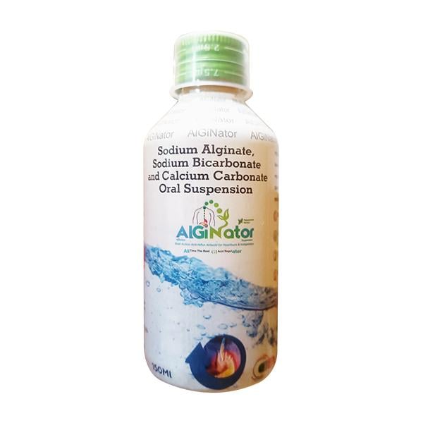 ALGINATOR SUGAR FREE PEPPERMINT FLAVOUR Oral Suspension 150ml