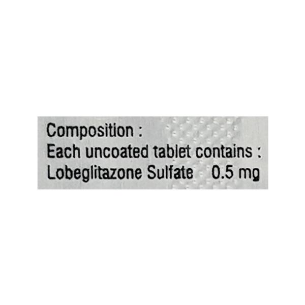 LOBETRON 0.5 Tablet 10's