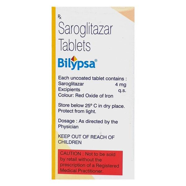 Bilypsa 4 mg Tablet 45'S