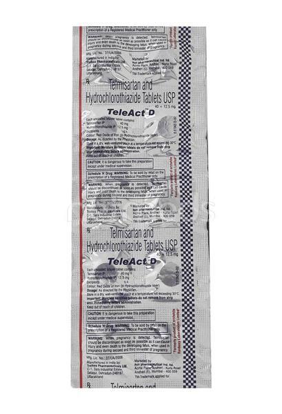 Teleact D 40mg Tablet 10'S