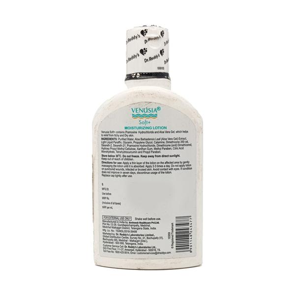 Venusia Soft+ Moisturizing Lotion 100ml
