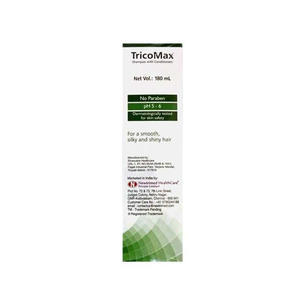 TRICOMAX GREEN APPLE FRAGRANCE SHAMPOO WITH Conditioner 180ml