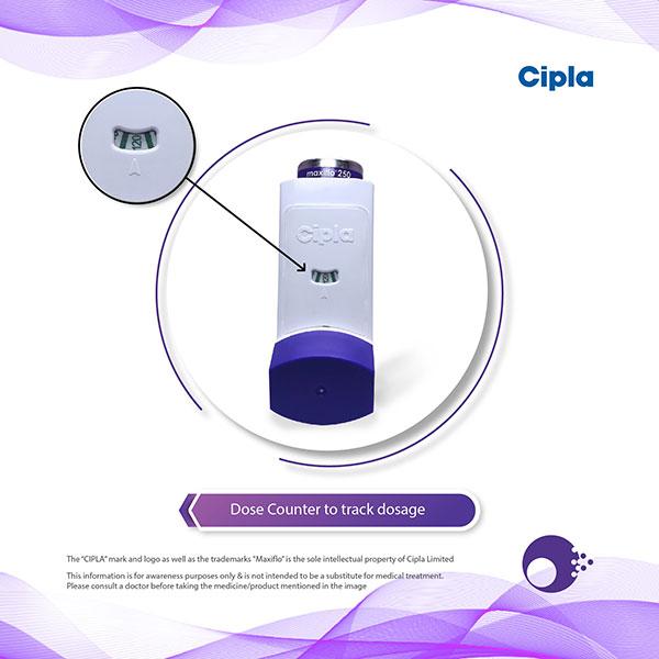 Maxiflo 250 Inhaler 120Md