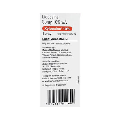 Xylocaine 10% Spray 50ml - Global Surgicals