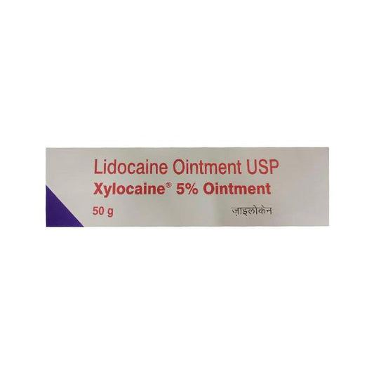 XYLOCAINE 5% Ointment 50gm - Global Surgicals