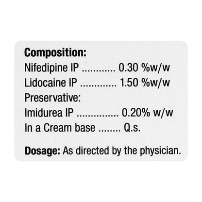 XYLOCAINE NF Cream 30gm - Global Surgicals
