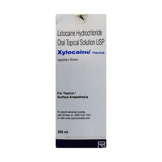 XYLOCAINE VISCOUS Solution 200ml - Global Surgicals