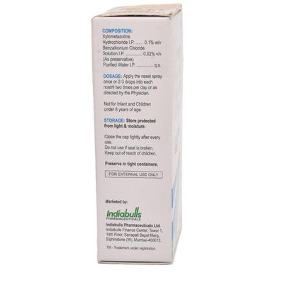 XYLOFREE Nasal Spray 10ml - Global Surgicals