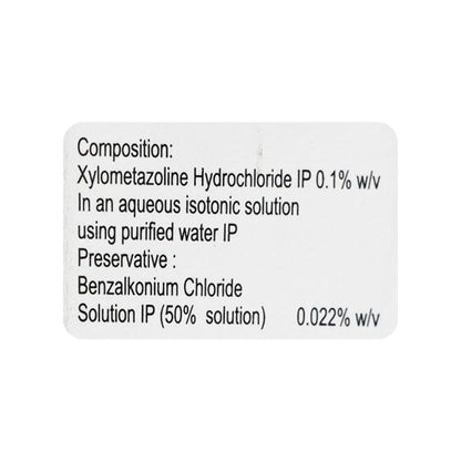 Xylomist 0.1% Nasal Drops 10ml - Global Surgicals