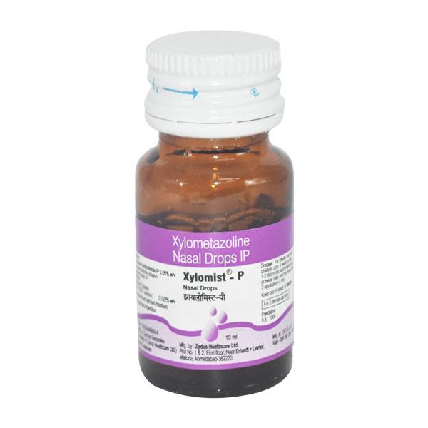 Xylomist P Nasal Drops 10ml - Global Surgicals