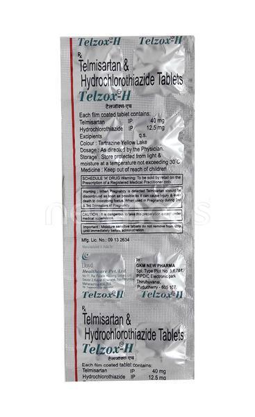 Telzox H Tablet 10'S