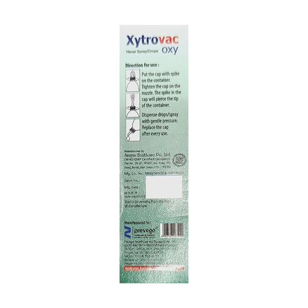 XYTROVAC OXY Nasal Spray/ Drops 10ml - Global Surgicals