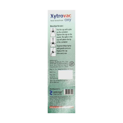 XYTROVAC OXY Nasal Spray/ Drops 10ml - Global Surgicals